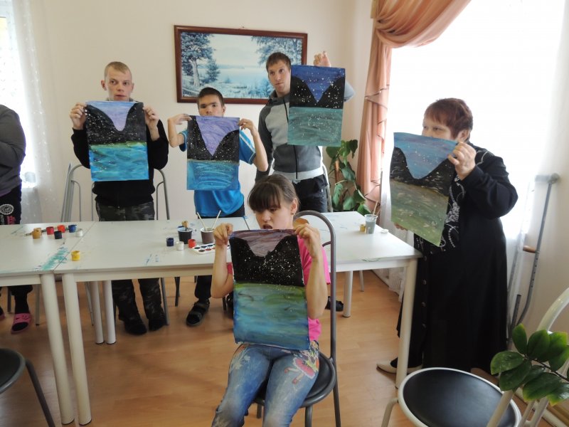 Мастер класс от Екатерины и Нины.