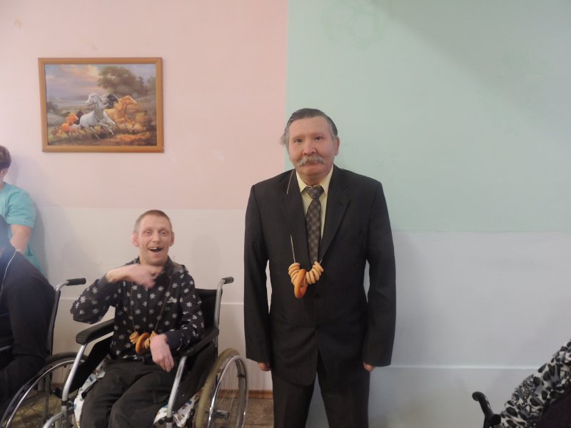 В Верхнеуральском доме-интернате состоялись проводы Масленицы